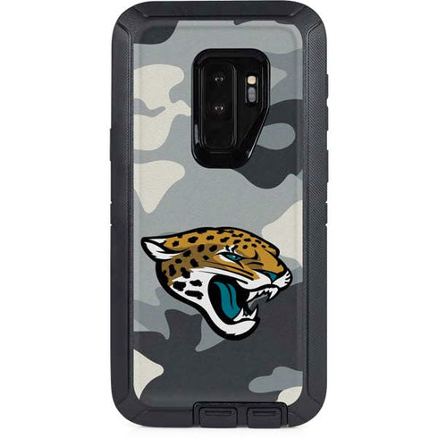 NFL Jacksonville Jaguars Camo Otterbox Defender Galaxy Skin